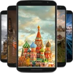 russia wallpaper android application logo